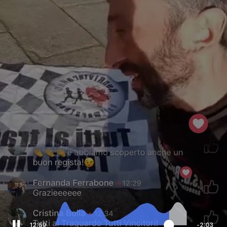 Lo chef pietrese Giuseppe Squillace ha raggiunto di corsa la Basilica di Santiago de Compostela Lo chef pietrese Giuseppe Squillace ha raggiunto di corsa la Basilica di Santiago de Compostela