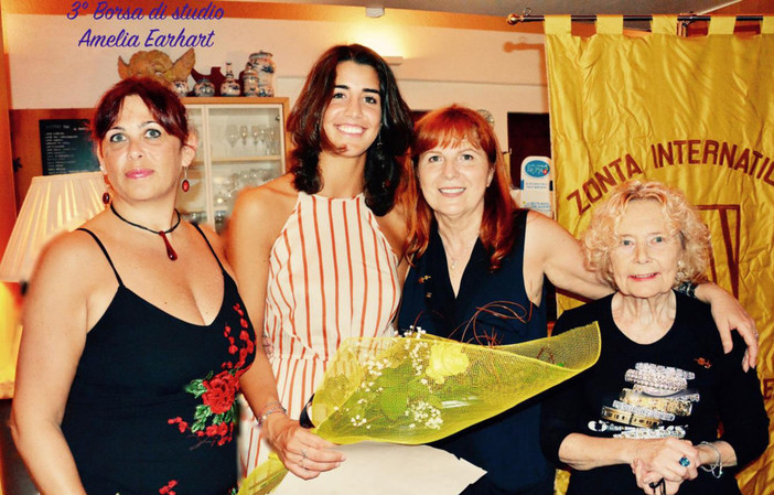 Lo Zonta Club Savona assegna la borsa di studio intitolata alla grande trasvolatrice Amelia Earhart Lo Zonta Club Savona assegna la borsa di studio intitolata alla grande trasvolatrice Amelia Earhart