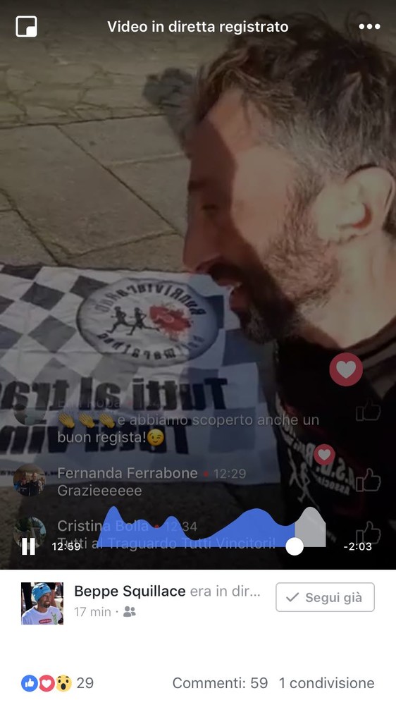 Lo chef pietrese Giuseppe Squillace ha raggiunto di corsa la Basilica di Santiago de Compostela