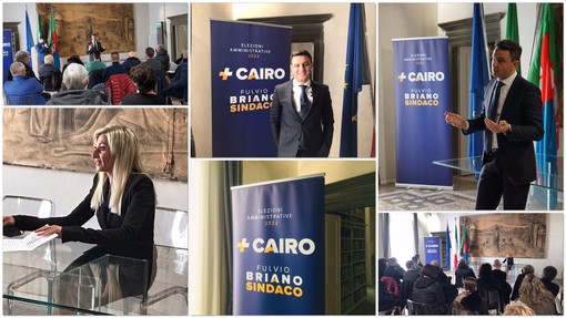 Fulvio Briano ufficializza candidatura a sindaco: "Riscendo in campo per rilanciare Cairo"