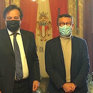 Savona, Brunetto (Lega) incontra neo sindaco Russo e visita farmacie del territorio