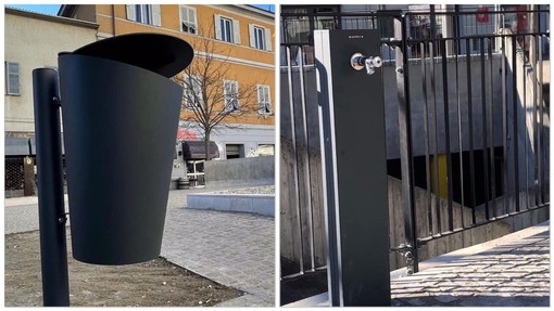 Cairo, nuova fontana e cestini contro i furbetti dei rifiuti: continuano i lavori di rifinitura in piazza della Vittoria