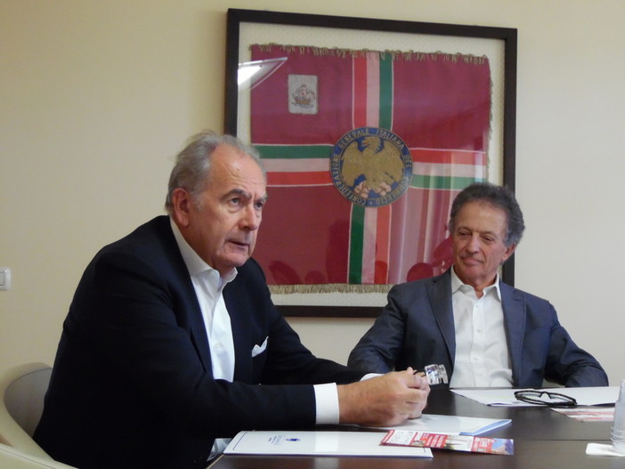 Vincenzo Bertino a destra e Luciano Pasquale a sinistra