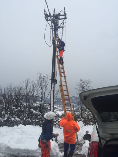 Roccavignale, ripristinata la corrente elettrica