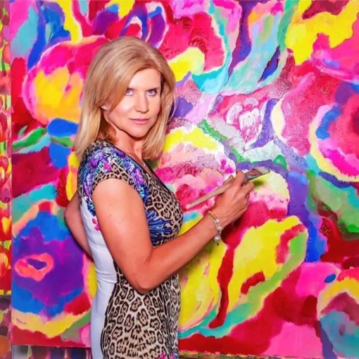 “I colori dei sogni” dell'artista Beata Murawska ad Albisola Superiore