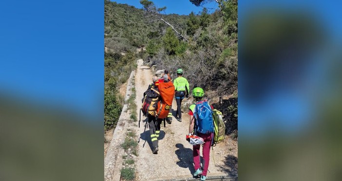 Doppio intervento "outdoor" per i soccorritori nel Finalese: vittime un biker e uno scalatore Doppio intervento "outdoor" per i soccorritori nel Finalese: vittime un biker e uno scalatore
