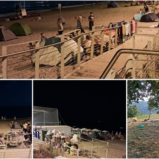 Savona, tendopoli e bivacchi su spiagge e colline della città, i residenti esasperati: "Situazione insostenibile"