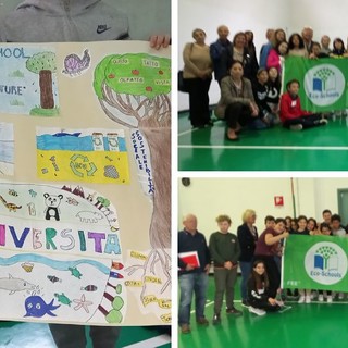 Borgio Verezzi, alla scuola primaria e secondaria la bandiera verde di Eco-school