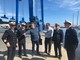 L’Ammiraglio Ispettore Nicola Carlone Direttore marittimo della Liguria visita la Marina di Varazze
