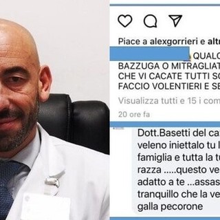 Minacce a Bassetti: cresce l'onda di odio che arriva dalla rete