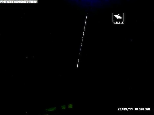 Uno sciame di luce nel cielo della notte savonese. Maggioni (ARIA): "Potrebbe essere legato alle Perseidi" Uno sciame di luce nel cielo della notte savonese. Maggioni (ARIA): "Potrebbe essere legato alle Perseidi"