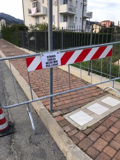 Borghetto, chiusa alla viabilità via dei Prigliani