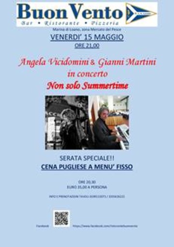 Loano: nuovi piatti, ingredienti d'eccellenza ed intrattenimento al ristorante Buon Vento