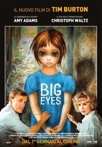 "Big Eyes" di Tim Burton parla ingauno: tra i protagonisti Guido Furlani