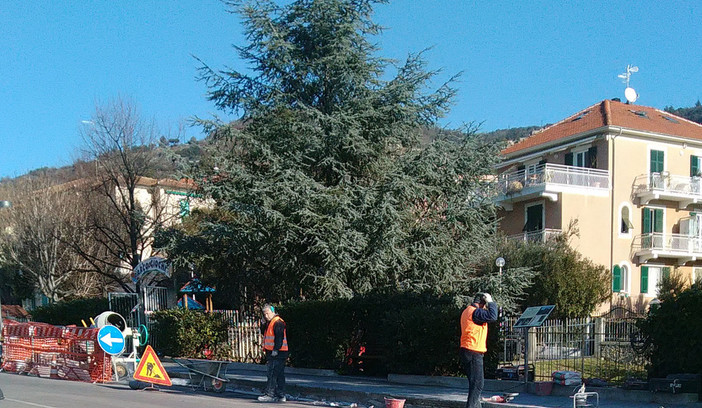 Borgio Verezzi: interventi ai marciapiedi
