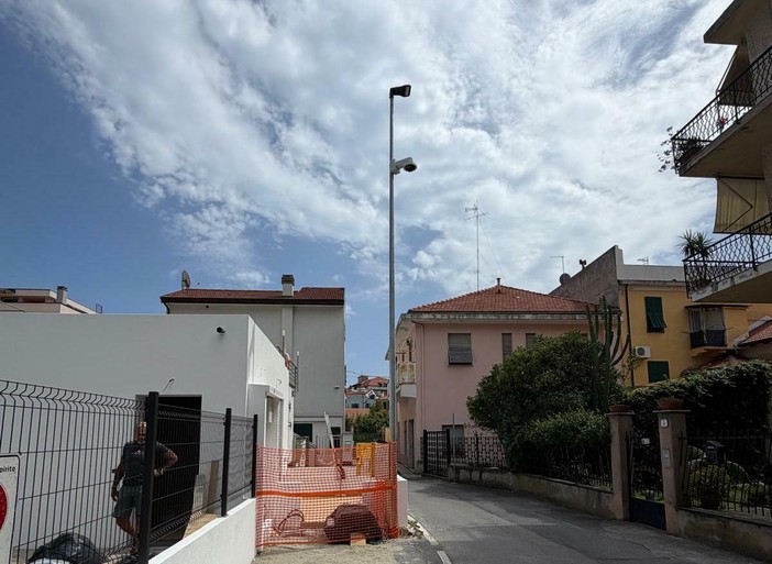Borghetto S. Spirito, in via De Amicis una nuova telecamera