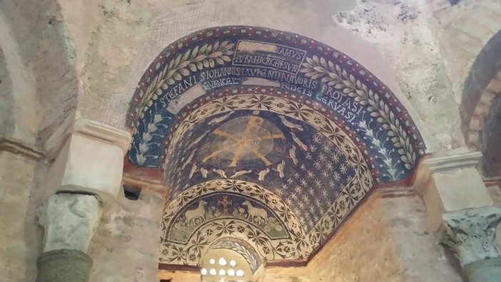 Alle origini della nostra civiltà: il mosaico del Battistero paleocristiano di Albenga