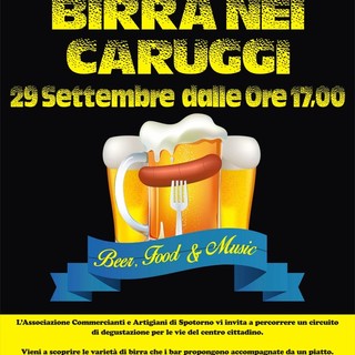 Sabato a Spotorno arriva "Birra nei Caruggi"
