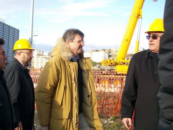 Savona: tunnel del carbone, Burlando "un sogno realizzato" (foto)