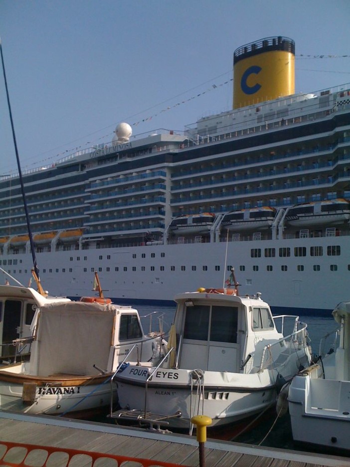 Costa, arrivata Deliziosa a Savona dopo giro del mondo