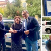 Albenga, Bastapoco dona un’auto ad Asl2: è dedicata al reparto di Terapia del dolore e Cure palliative