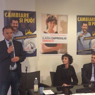 Il sindaco di Padova a Savona, Bitonci: "Aumento delle forze dell'ordine e del sistema di sorveglianza, ecco come creare sicurezza"