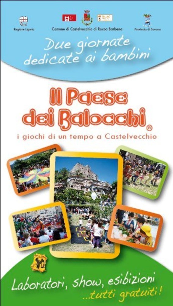 "Il Paese dei Balocchi" di Castelvecchio di Rocca Barbena su Radio Onda Ligure 101