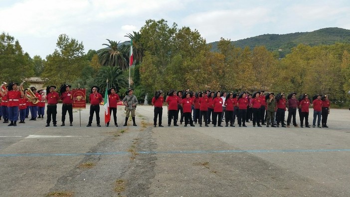 Ad Albenga l'8° raduno dei bersaglieri del "Sernaglia"