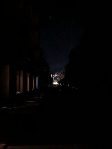 Ieri sera blackout elettrico ad Alassio, un residente: &quot;Per circa 10 minuti è calato il buio&quot;
