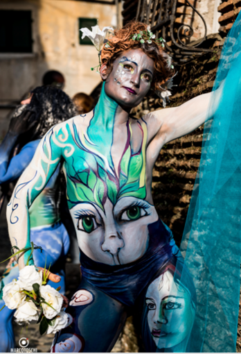 Sabato 25 Agosto torna il body painting a tema “blu” ad Albissola Marina