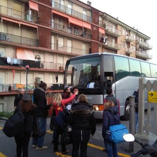 Raddoppio ferroviario, bus sostitutivi: Boscaglia "Una cinquantina di mezzi ad Albenga, il servizio è positivo"