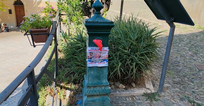 PFAS nell'acqua a Borgio Verezzi, la minoranza: "Tutte le sedi competenti si attivino per richiedere lo Stato di Emergenza" PFAS nell'acqua a Borgio Verezzi, la minoranza: "Tutte le sedi competenti si attivino per richiedere lo Stato di Emergenza"