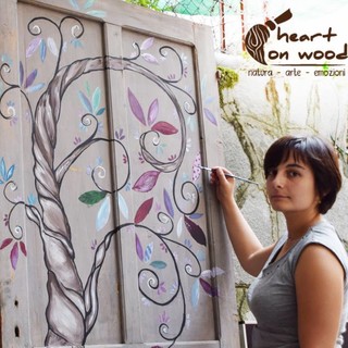 Monica Porro, artista valbormidese a "BoscomarTe" Monica Porro, artista valbormidese a "BoscomarTe"