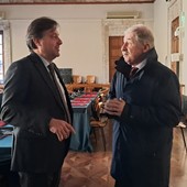 Bucci in Comune a Savona, sul rigassificatore: "Non ha senso, tutti sono d'accordo. Capitolo totalmente chiuso" Bucci in Comune a Savona, sul rigassificatore: "Non ha senso, tutti sono d'accordo. Capitolo totalmente chiuso"