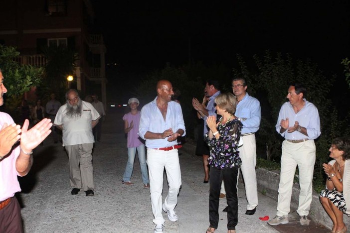 Alassio: Brancato entra nel Guinness (fotoservizio) Alassio: Brancato entra nel Guinness (fotoservizio)