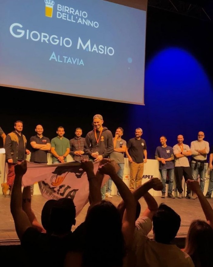 Premio "Birraio dell'Anno", il birrificio Altavia di Sassello e Quiliano al terzo posto in Italia (FOTO) Premio "Birraio dell'Anno", il birrificio Altavia di Sassello e Quiliano al terzo posto in Italia (FOTO)