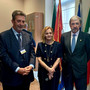 Affari internazionali, il Presidente Bucci incontra gli ambasciatori Arganña Mateu e Fondi: "Rafforzati gli storici legami tra la Liguria e il Paraguay" Affari internazionali, il Presidente Bucci incontra gli ambasciatori Arganña Mateu e Fondi: "Rafforzati gli storici legami tra la Liguria e il Paraguay"