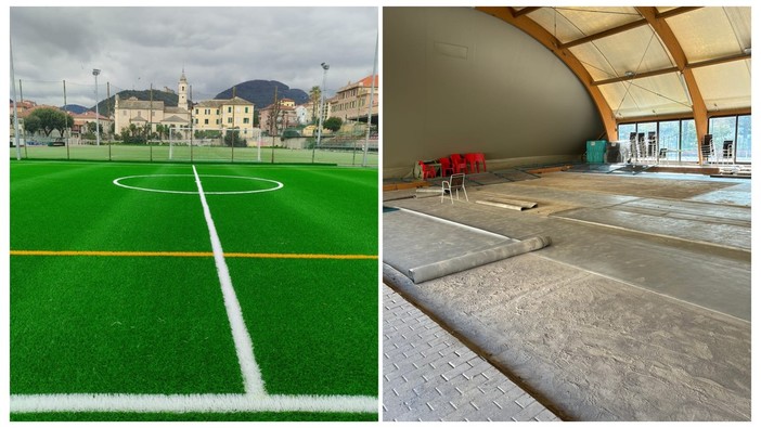 Finale, lavori pubblici e sport: riqualificato il "Borel B", nuova pavimentazione per convertire la bocciofila