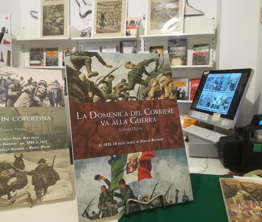 Savona, alla Ubik fino al 16 novembre: "La Grande guerra nei disegni di Achille Beltrame"