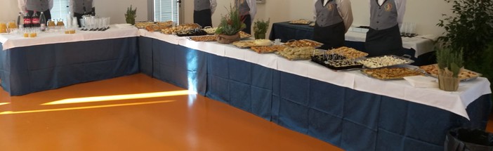 Un ghiotto menù per Fabio Fazio e il Prefetto Gabrielli: i ragazzi dell'Alberghiero di Finale all'UniSavona