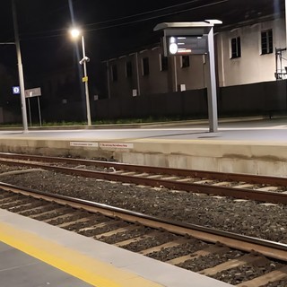 L'attuale stazione FS a Pietra Ligure