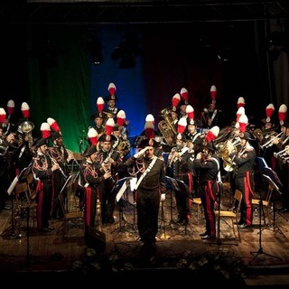 Albenga, concerto della Fanfara del 3° Reggimento Carabinieri “Lombardia”