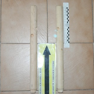 I bastoni sequestrati