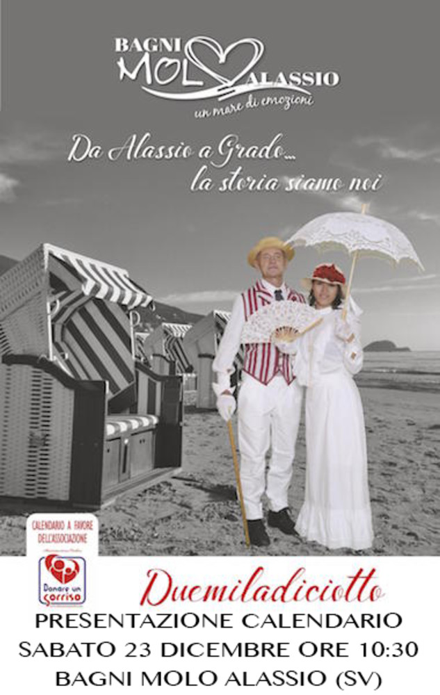Alassio: un calendario per "Donare un sorriso"