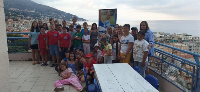 Estate di Pace: l'Aubam Odv accoglie 35 bambini ucraini ad Alassio Estate di Pace: l'Aubam Odv accoglie 35 bambini ucraini ad Alassio