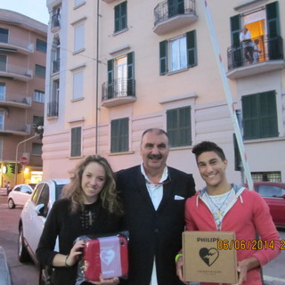 Un defibrillatore per l'Issel di Finale Ligure