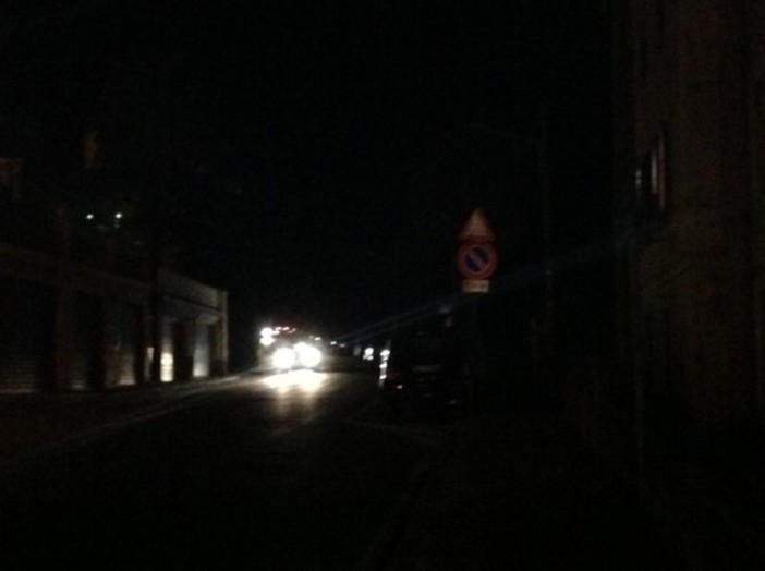 Vado, blackout elettrico a Segno e Sant'Ermete: tecnici al lavoro