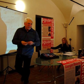 Ad Andora Giorgio Baietti ha raccontato "Buio come il vetro", tra storia e mistero