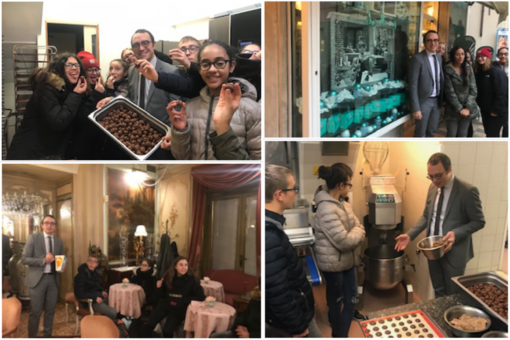 Alassio, la pasticceria Balzola nel progetto "l’azienda come libro di testo" (FOTO)