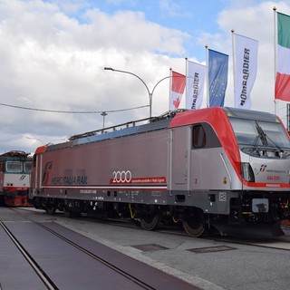 Bombardier presenta nello stabilimento di Vado Ligure la duemillesima locomotiva durante il Family Day 2019